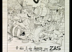 Cartel Festa Carballeira 1986