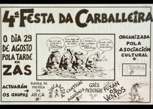 Cartel Festa Carballeira 1987