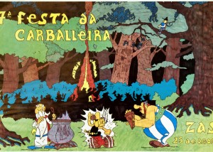 Cartel Festa Carballeira 1990