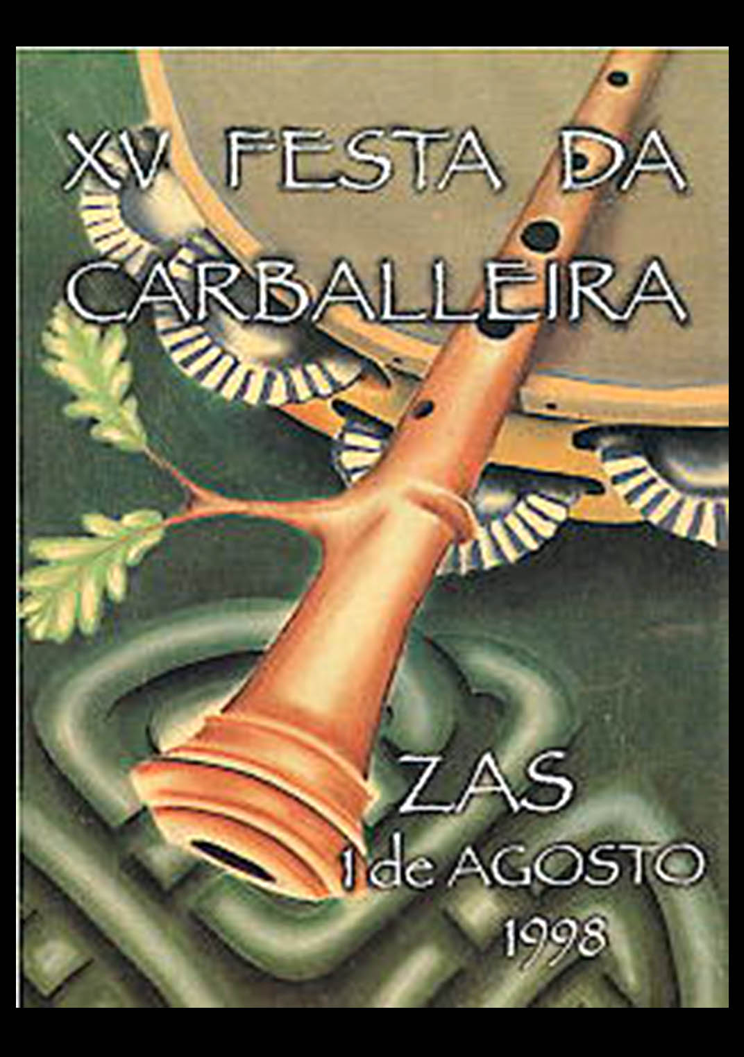 Cartel Festa Carballeira 1998